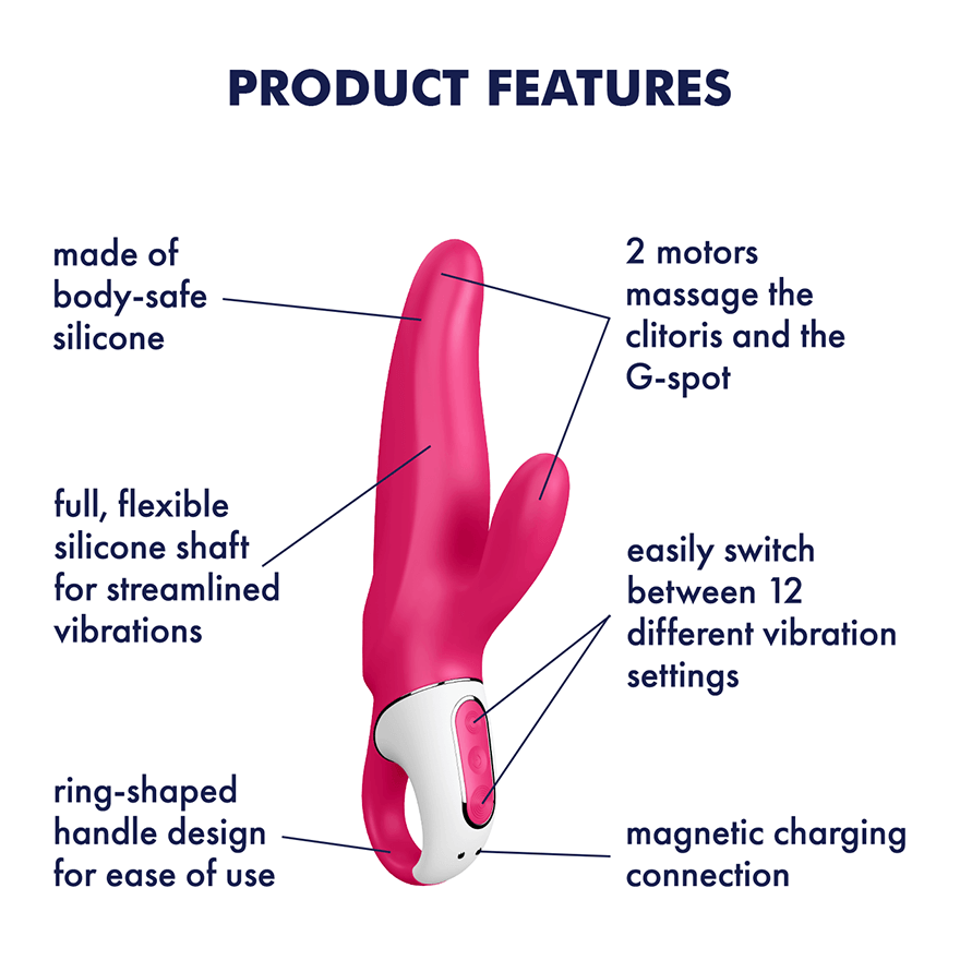 Satisfyer Vibes Mr. Rabbit – features