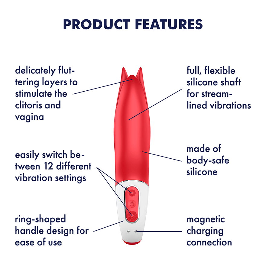 Satisfyer Vibes Power Flower – features